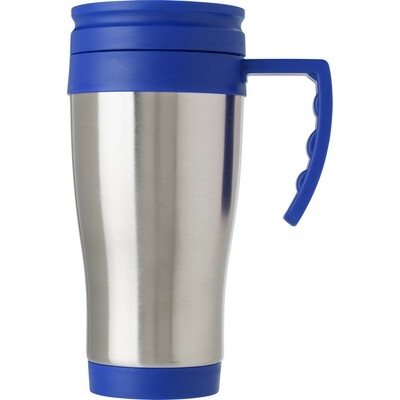 Geometric thermal mug with handle